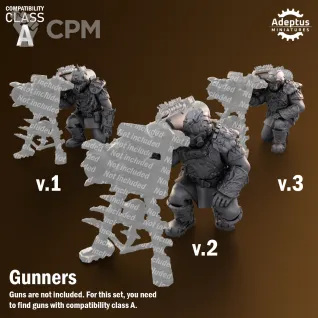 Описание картинки Heavy weapons squad Sporeblight Regiment от Zakat-3D по цене 250руб | Свободный Рынок Миниатюр - СРМ