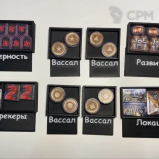 Описание картинки Органайзер к "Игра престолов" от Raltagoon по цене 5 000руб | Свободный Рынок Миниатюр - СРМ