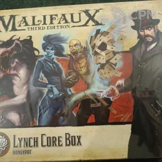 Описание картинки Malifaux 3E: Lynch Core Box от Mor по цене 4 000руб | Свободный Рынок Миниатюр - СРМ