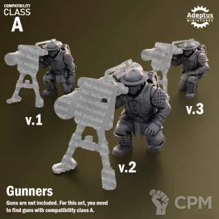Описание картинки Heavy weapons squad Sunclaw Regiment от Zakat-3D по цене 250руб | Свободный Рынок Миниатюр - СРМ