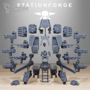 Описание картинки Astra militarum alternative Sentinel (1 миниатюра, все закачки с фото) от DimeFormed по цене 690руб | Свободный Рынок Миниатюр - СРМ