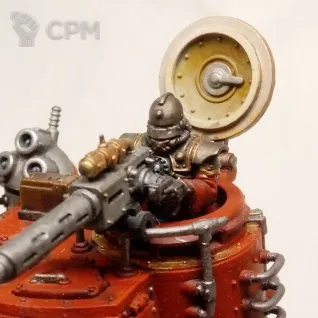 Описание картинки Adeptus Mechanicus Onager Dunecrawler от MiniaturesFAN по цене 6 600руб | Свободный Рынок Миниатюр - СРМ