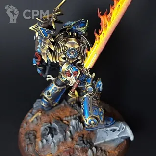 Описание картинки Roboute Guilliman, Робаут Жиллиман от Nivoraxis по цене 8 500руб | Свободный Рынок Миниатюр - СРМ