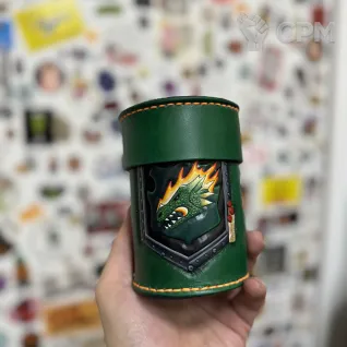 Описание картинки Стакан для кубов/дайсомёт/кубомёт/dicecup - Работа на заказ! Саламандры Salamanders от Мастерская - 2D20 по цене 6 500руб | Свободный Рынок Миниатюр - СРМ