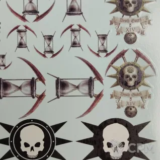 Описание картинки Transfer Sheet Death Guard от ССП по цене 1 800руб | Свободный Рынок Миниатюр - СРМ