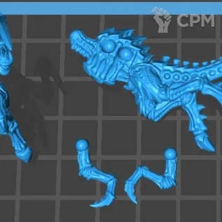 Описание картинки (Magos) Hormagaunts (отряд 10 моделей) от Магазин Альфария по цене 900руб | Свободный Рынок Миниатюр - СРМ
