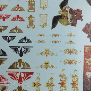 Описание картинки Transfer Sheet Blood Angels от ССП по цене 1 800руб | Свободный Рынок Миниатюр - СРМ