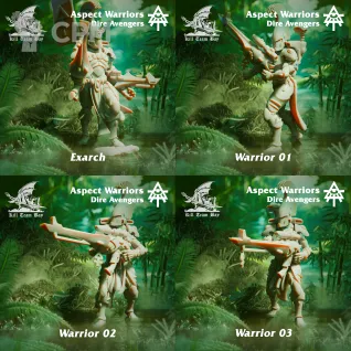 Описание картинки Blades of Khaine Kill Team от Studio Cockatoo по цене 2 500руб | Свободный Рынок Миниатюр - СРМ