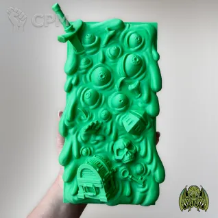 Описание картинки Book Nook - Slime от Naggaroth Night по цене 3 000руб | Свободный Рынок Миниатюр - СРМ