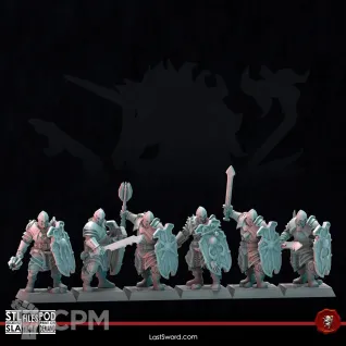 Описание картинки chaos warriors от Daniilfedyakov по цене 1 100руб | Свободный Рынок Миниатюр - СРМ
