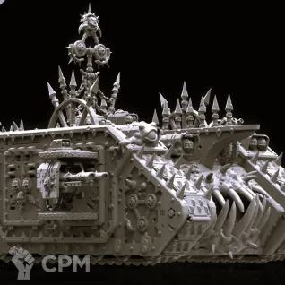 Описание картинки Death Guard Land Raider от Магазин Альфария по цене 2 500руб | Свободный Рынок Миниатюр - СРМ