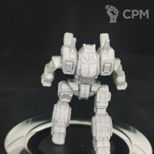 Описание картинки Archer ARC-5R (70 тонн) от Dwarf Pirate Foundry по цене 450руб | Свободный Рынок Миниатюр - СРМ