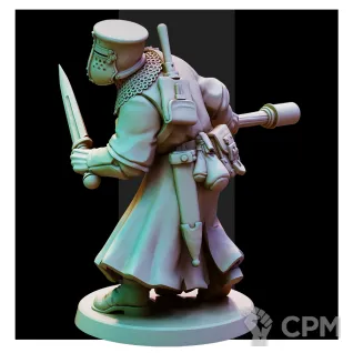 Описание картинки Trench Templars Reinforcement от Manufactorum76 по цене 800руб | Свободный Рынок Миниатюр - СРМ