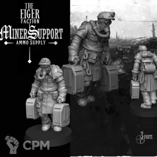 Описание картинки The Supply troops от PocketSized Prints по цене 900руб | Свободный Рынок Миниатюр - СРМ