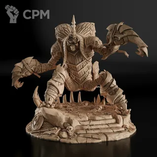 Описание картинки Anub'arak Фигурка (World of Warcraft) от GAS3TXD  по цене 5 900руб | Свободный Рынок Миниатюр - СРМ
