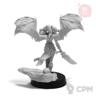 Описание картинки Lilith the Demoness от Артель W по цене 900руб | Свободный Рынок Миниатюр - СРМ