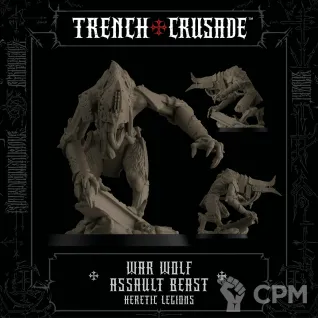 Описание картинки War Wolf Assault Beast от Age of Printmar по цене 422руб | Свободный Рынок Миниатюр - СРМ