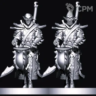 Описание картинки Har Ganeth Executioners unit (10 шт) от Магазин Альфария по цене 1 000руб | Свободный Рынок Миниатюр - СРМ
