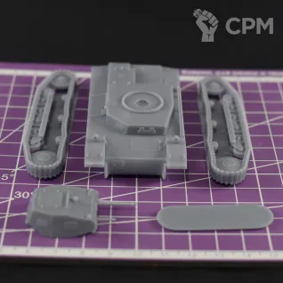 Описание картинки Легкий танк Pz.Kpfw. II Ausf. b / масштаб 1:56 / 28мм от DModels по цене 1 200руб | Свободный Рынок Миниатюр - СРМ