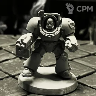 Описание картинки Warhammer 40000 Terminator Assault Squad от Houston Program по цене 600руб | Свободный Рынок Миниатюр - СРМ