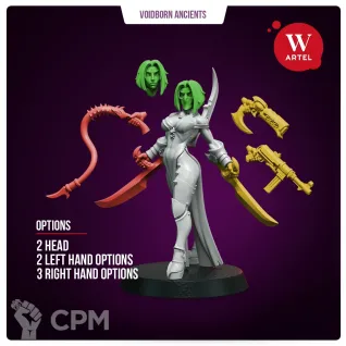 Описание картинки Миниатюра Bloodhex Huntress от Артель W по цене 1 329руб | Свободный Рынок Миниатюр - СРМ