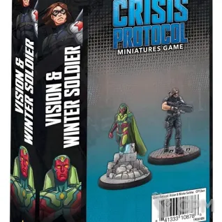 Описание картинки Marvel Crisis Protocol: Vision &amp; Winter Soldier Character Pack от StarkLogistics по цене 3 990руб | Свободный Рынок Миниатюр - СРМ