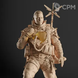 Описание картинки Sam Porter Фигурка (Death Stranding) от GAS3TXD  по цене 3 600руб | Свободный Рынок Миниатюр - СРМ