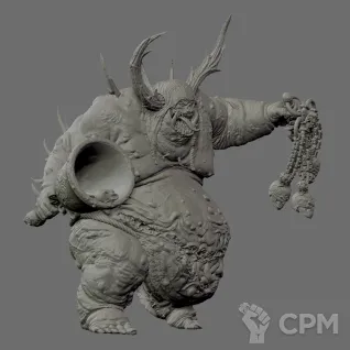 Описание картинки Great Unclean One от F4Mp по цене 2 250руб | Свободный Рынок Миниатюр - СРМ