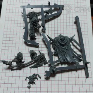 Описание картинки Lord of contagion пластик ГВ, но некомплект - потеряна одна нога и икона от V130177@mail.ru по цене 900руб | Свободный Рынок Миниатюр - СРМ
