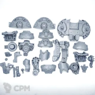 Описание картинки WARMASTER TITAN WITH PLASMA DESTRUCTORS от Red Rooster по цене 6 586руб | Свободный Рынок Миниатюр - СРМ
