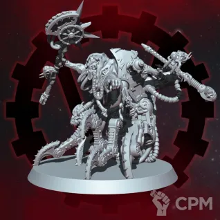 Описание картинки Tech-Priest Dominus от 3Д печать миниатюр по цене 631руб | Свободный Рынок Миниатюр - СРМ