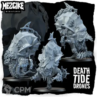 Описание картинки Foetid Bloat-drone от Knight of Light по цене 900руб | Свободный Рынок Миниатюр - СРМ