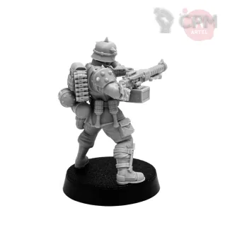 Описание картинки Crimson Legion Heavy Trooper от Артель W по цене 750руб | Свободный Рынок Миниатюр - СРМ