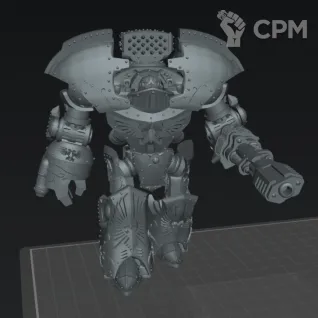 Описание картинки Telemon Heavy Dreadnought от Knight of Light по цене 850руб | Свободный Рынок Миниатюр - СРМ
