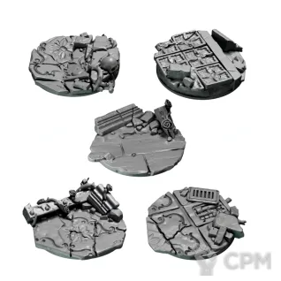 Описание картинки Crimson Lords X5 Topper 32 мм от 3D Print Workshop по цене 312руб | Свободный Рынок Миниатюр - СРМ