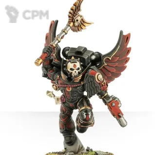 Описание картинки Blood Angels Chaplain With Jump Pack от Red Rooster по цене 660руб | Свободный Рынок Миниатюр - СРМ