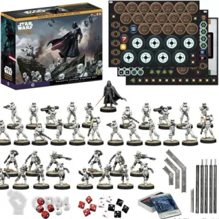 Описание картинки Star Wars: Legion - Galactic Empire Starter Set от StarkLogistics по цене 12 075руб | Свободный Рынок Миниатюр - СРМ