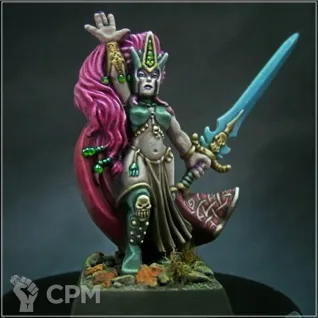 Описание картинки Sorceress (Warhammer Quest) от OldHammer Мастерская по цене 350руб | Свободный Рынок Миниатюр - СРМ