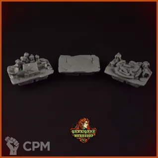 Описание картинки Алтарь со съемными крышками от Gabrigame_Terrain по цене 400руб | Свободный Рынок Миниатюр - СРМ