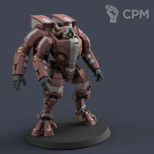 Описание картинки COMMANDER IN XV85 ENFORCER BATTLESUIT от Kapers Point по цене 711руб | Свободный Рынок Миниатюр - СРМ