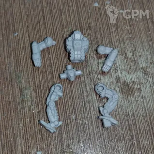 Описание картинки Пиранья (20 тонн) от Dwarf Pirate Foundry по цене 450руб | Свободный Рынок Миниатюр - СРМ