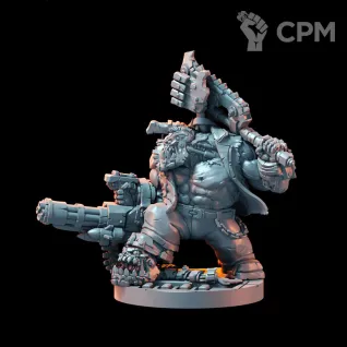 Описание картинки Миниатюра Варбосс Терминаторк,  Warboss от Brother Ork по цене 1 100руб | Свободный Рынок Миниатюр - СРМ