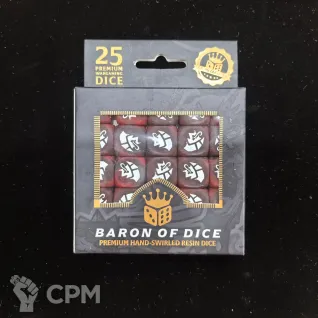 Описание картинки Набор кубов Baron Of Dice: Savage Aliens Dice от Akella по цене 5 500руб | Свободный Рынок Миниатюр - СРМ