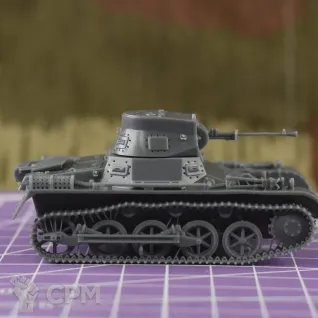 Описание картинки Немецкий легкий танк Panzer l А с 20мм пушкой Бреда / масштаб 1:56/ 28мм от DModels по цене 400руб | Свободный Рынок Миниатюр - СРМ