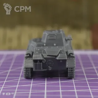 Описание картинки Немецкий командирский танк Leichter (Funk) Panzerwagen / масштаб 1:56/ 28мм от DModels по цене 440руб | Свободный Рынок Миниатюр - СРМ