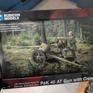 Описание картинки Pak 40 at gun with crew от Droger по цене 2 000руб | Свободный Рынок Миниатюр - СРМ
