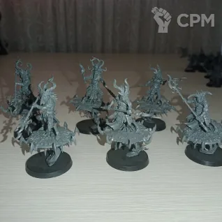 Описание картинки Tzaangor Enlightened от Aks46 по цене 6 000руб | Свободный Рынок Миниатюр - СРМ