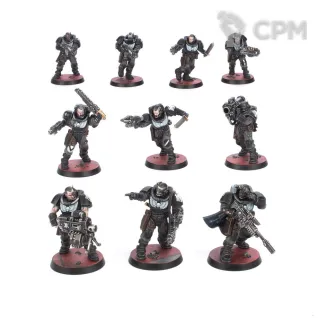 Описание картинки Набор миниатюр Warhammer Kill Team Scout Squad от Дауран по цене 6 500руб | Свободный Рынок Миниатюр - СРМ