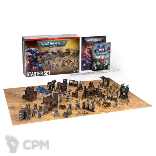 Описание картинки Предзаказ на WARHAMMER 40000: STARTER SET от Дауран по цене 20 000руб | Свободный Рынок Миниатюр - СРМ
