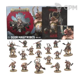 Описание картинки Предзаказ на Warhammer Age of Sigmar OGOR MAWTRIBES ARMY SET на английском языке от Дауран по цене 21 000руб | Свободный Рынок Миниатюр - СРМ